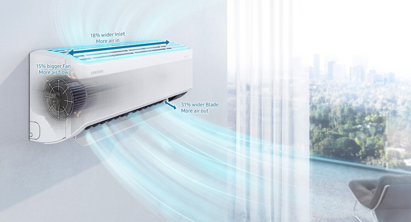 Aire Acondicionado con WindFree™ Samsung 12.000 BTU