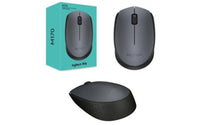 Logitech M170 Wireless Mouse, Ambidextrous, Off-White - Ratón - Diestro Y Zurdo 910-006864