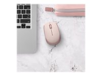 Logitech M170 Wireless Mouse, Ambidextrous, Rose - Ratón - Diestro Y Zurdo 910-006862