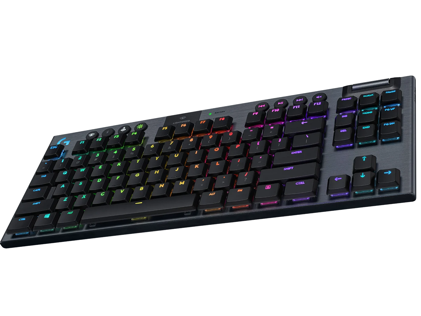 Logitech G915 TKL Tenkeyless Lightspeed Wireless RGB Gaming - Teclado Mecánico con Retroiluminación