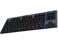 Logitech G915 TKL Tenkeyless Lightspeed Wireless RGB Gaming - Teclado Mecánico con Retroiluminación