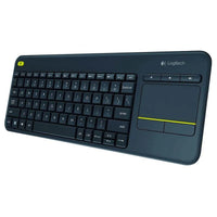 Logitech Wireless Touch Keyboard K400 Plus - Teclado Inalámbrico con Panel Táctil 920-004426