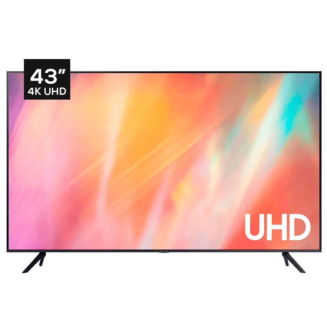 Smart TV Samsung UN43AU7000PCZE de 43", UHD 4K, Pantalla LED, HDR, Negro