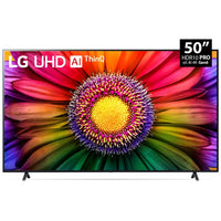 Smart TV LG 50" UHD 4K 50UR7800PSB con Retroiluminación LED y WebOS, Negro