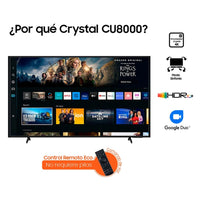 Samsung Cu8000 Crystal Uhd - Smart Tv - 70" 4K