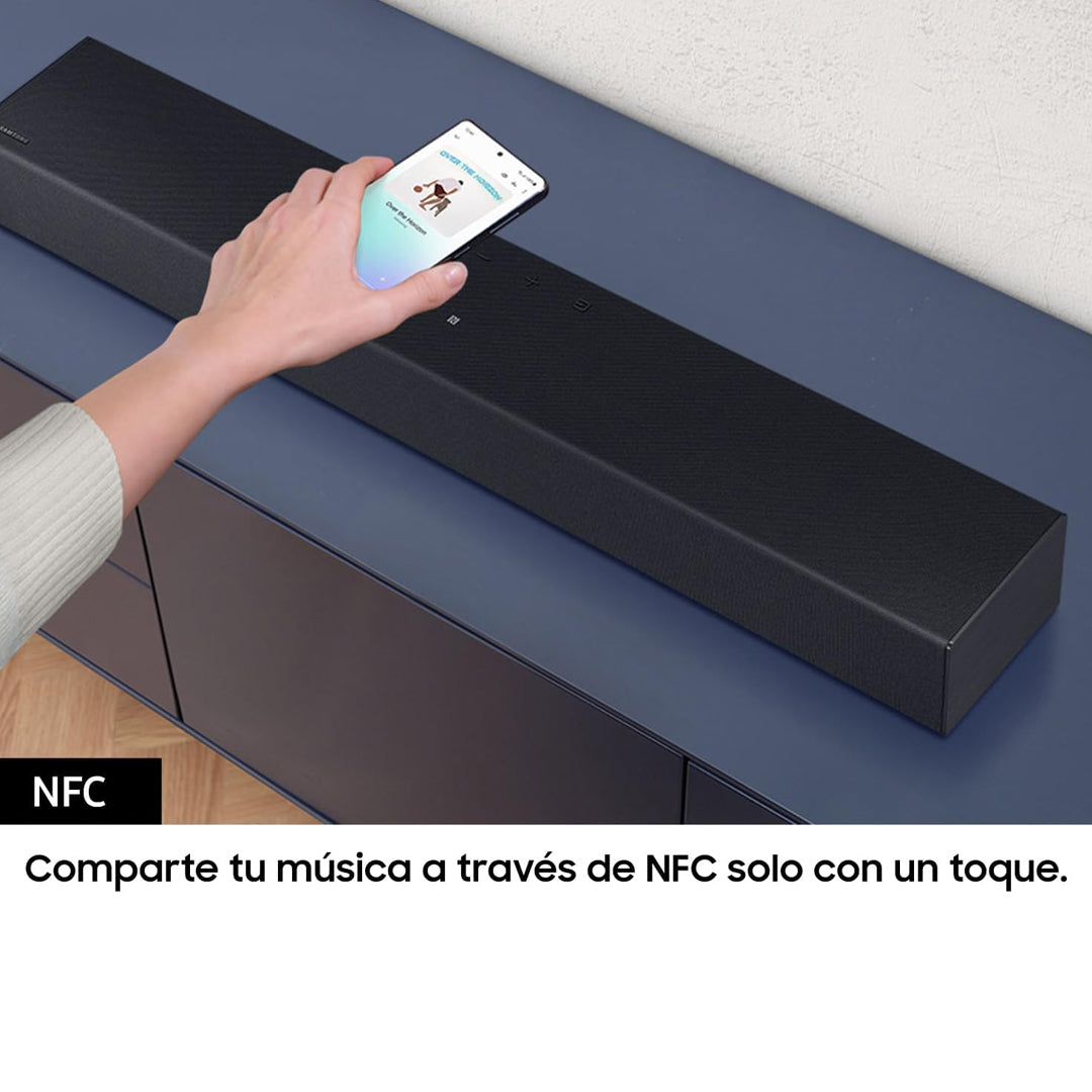 Barra de Sonido Samsung HW-C400/ZP, 2.0 Canales, Bluetooth, Sonido Envolvente