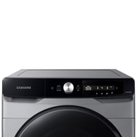 Lavadora Samsung WF22C6400AP de 22 kg, Carga Frontal, Inverter, Acero Inoxidable