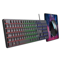 Xtech - Keyboard, Mouse And Mouse Pad - Wired Xtk-535S