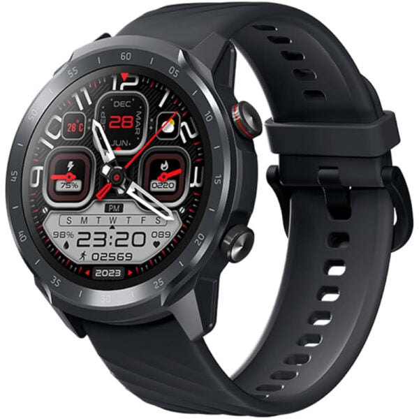 Smartwatch Mibro A2 Negro - Llamadas Bluetooth, 70 Modos Deportivos y Resistencia al Agua