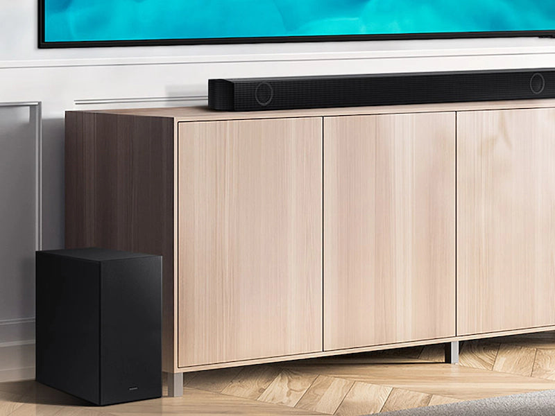 Barra de Sonido Samsung HW-B550/ZP, 2.1 Canales, Dolby Audio, Subwoofer Inalámbrico, Bluetooth