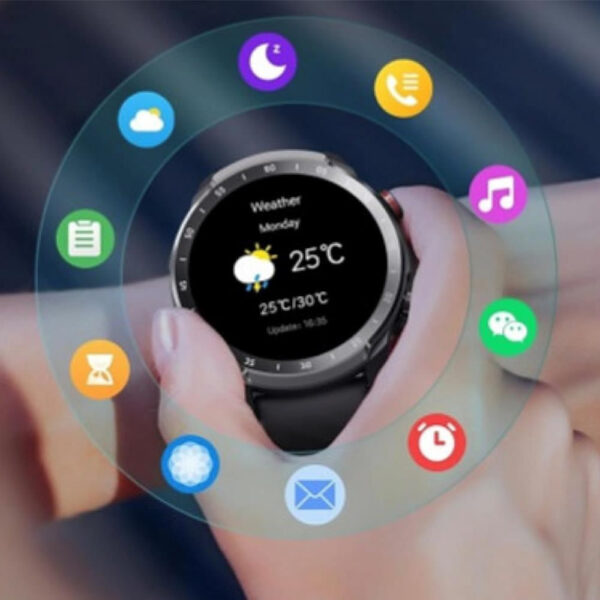 Smartwatch Mibro A2 Negro - Llamadas Bluetooth, 70 Modos Deportivos y Resistencia al Agua