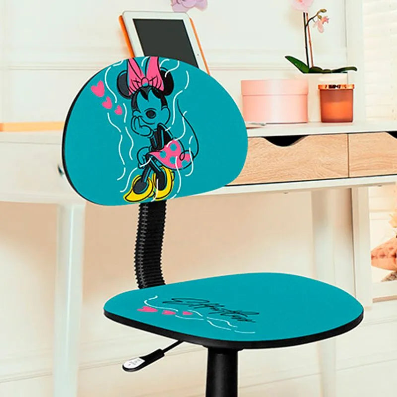 Silla Estudiantil Xtech XTF-DC001MM Edición Minnie Mouse, Ergonómica y Ajustable