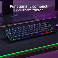 HyperX Teclado Mecánico Gamer Alloy Origins 65 - Retroiluminado RGB - Modelo 4P5D6Aa#Aba