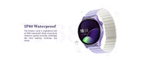 Smartwatch Kieslect Lora Purple - Pantalla AMOLED 1.32", Gestión de Salud, Bluetooth y Resistencia IP68