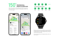 Smartwatch Kieslect Actor Negro - Pantalla AMOLED 1.6", GPS, Gestión de Salud y Batería 500mAh