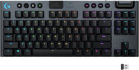 Logitech G915 TKL Tenkeyless Lightspeed Wireless RGB Gaming - Teclado Mecánico con Retroiluminación