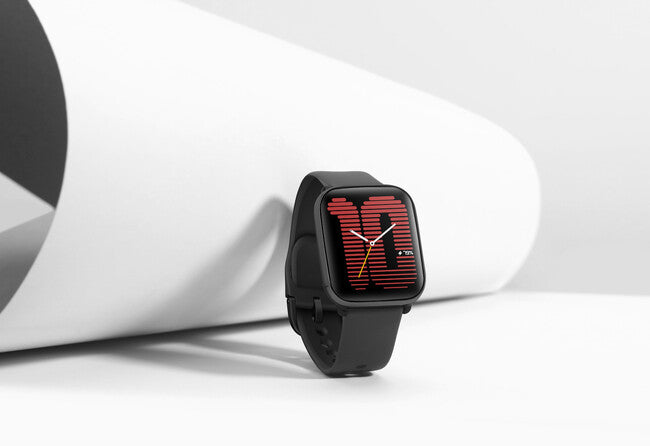 Smartwatch Amazfit Active Midnight con GPS, Llamadas Bluetooth, Pantalla AMOLED de 1.75", 120 Modos Deportivos