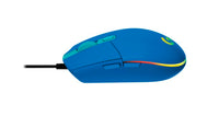 Uncategorized - Logitech Gaming Mouse G203 Lightsync - Ratón - Óptico 6 Botones-Cableado-Usb-Azul 910-005792