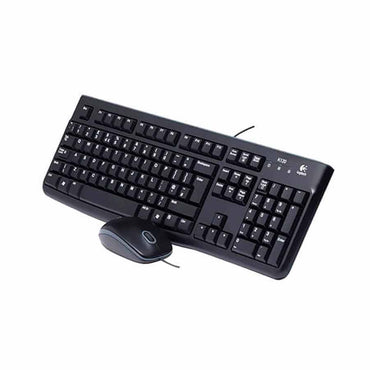 Logitech Desktop Mk120 - Juego De Teclado Y Ratón - Usb