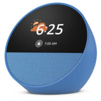 Parlante Inteligente Amazon Echo Spot con Reloj, Alarma, Alexa y Pantalla de 2.8"