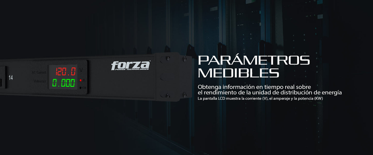 Forza - Power distribution unit - Rack-mountable