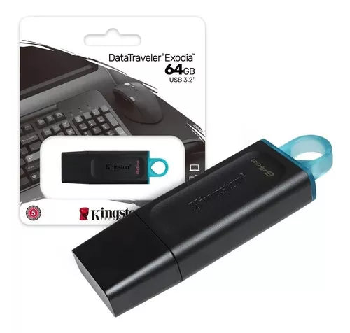 Kingston DataTraveler Exodia - Unidad Flash USB, 64GB