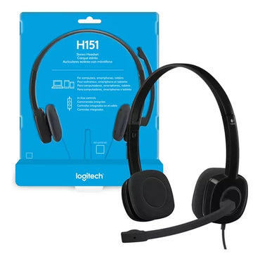 Logitech Stereo H151 - Auriculares Versátiles Para El Día A Día