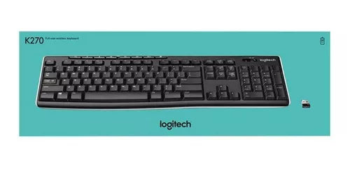 Logitech Wireless Keyboard K270 - Teclado Inalámbrico 920-004426