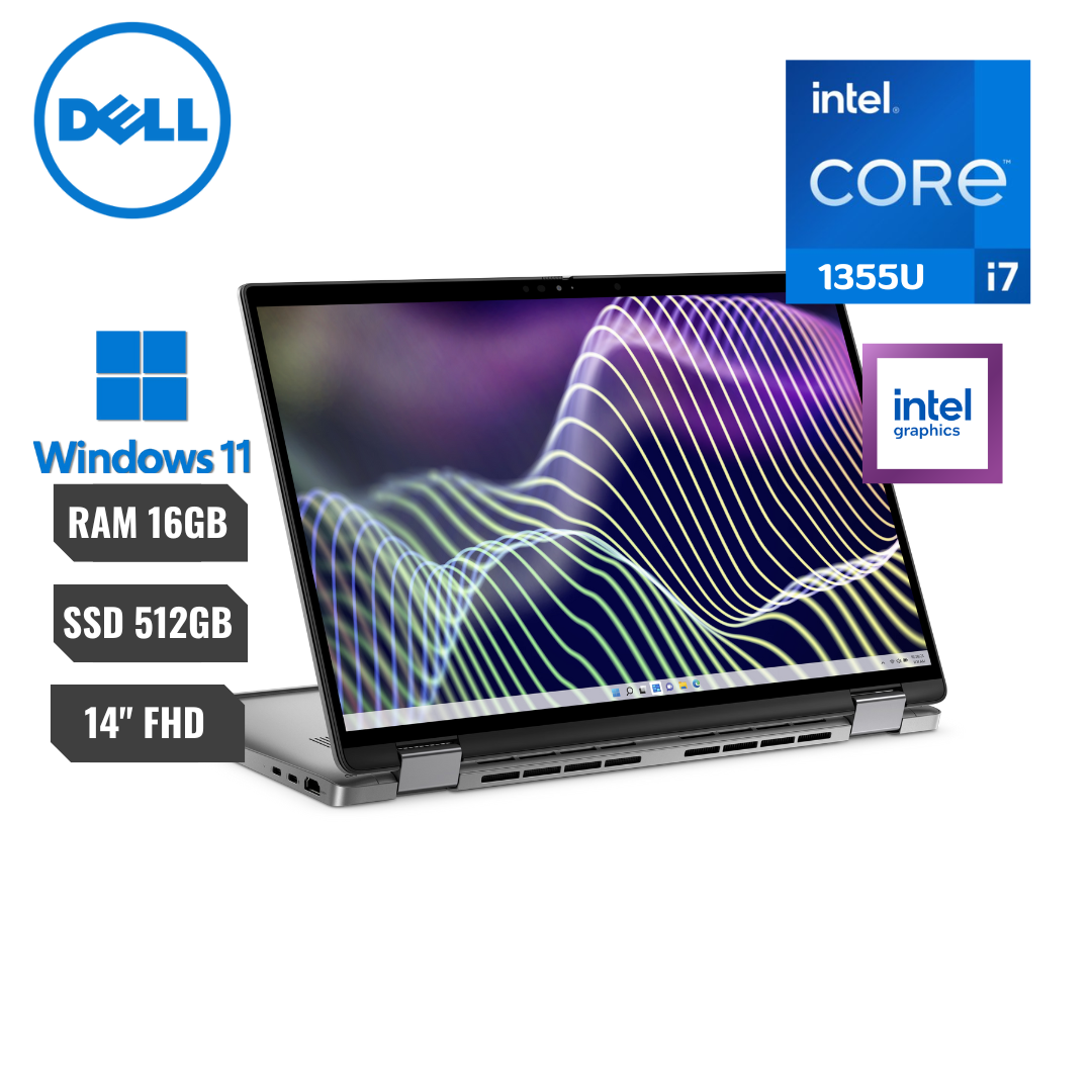 Dell Latitude 7440 Notebook - Intel Core i7-1355U, 512GB SSD, 14" HD, Windows 11 Pro, 3 Años de Garantía