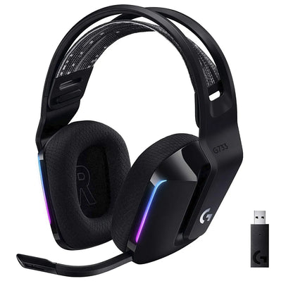 Audifonos LOGITECH G733 Inalambricos Gamer RGB Negro