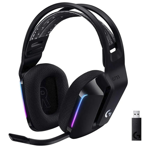Audifonos LOGITECH G733 Inalambricos Gamer RGB Negro