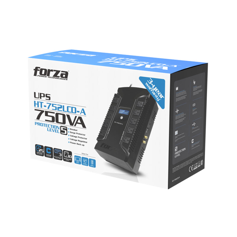 Forza - Ups - Línea Interactiva Ht-750Lcd