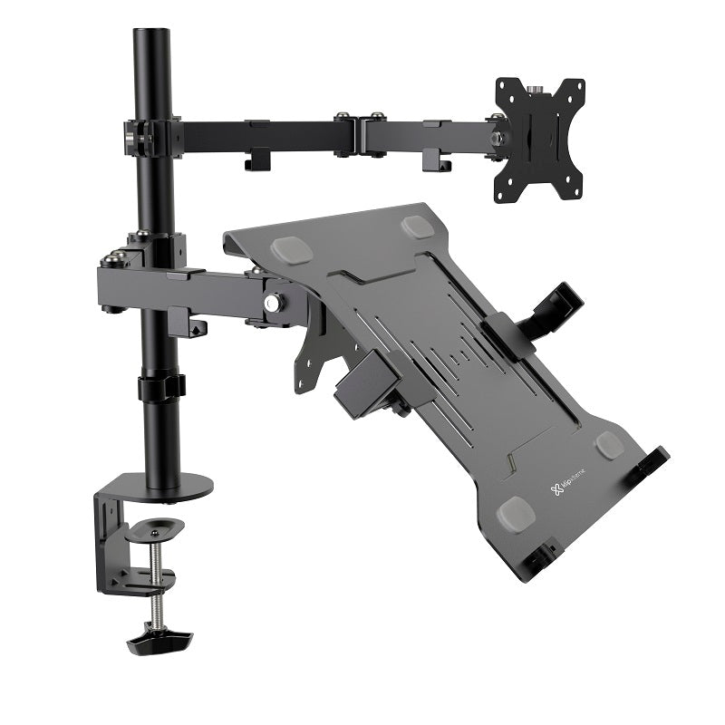 Klip Xtreme Desktop to Monitor Mounting Kit X1 - Soporte para Laptop y Monitor de hasta 32"