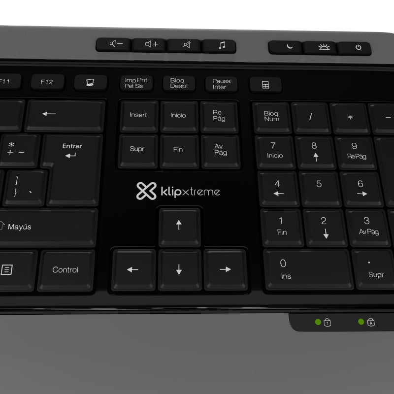 Klip Xtreme Keyboard and Mouse Set - Español KBK-520