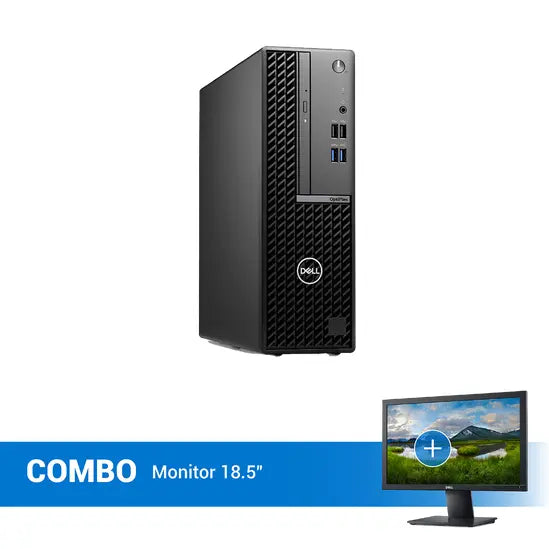 Dell OptiPlex Small Form Factor - Intel Core i5-13500, Windows 11 Pro + Monitor