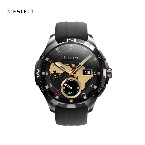 Smartwatch Kieslect Actor Negro - Pantalla AMOLED 1.6", GPS, Gestión de Salud y Batería 500mAh