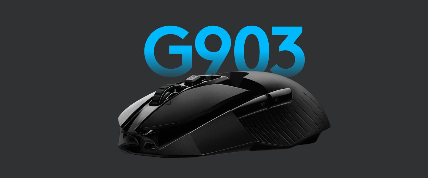 Logitech Wireless Gaming Mouse G903 Lightspeed With Hero 25K Sensor - Ratón - Diestro Y Zurdo 910-005670