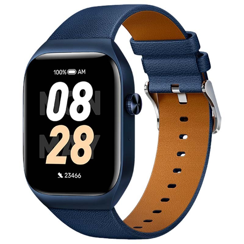 Smartwatch Mibro T2 Azul Oscuro - Pantalla AMOLED 1.75", GPS, Llamadas BT 5.3 y Resistencia 2ATM