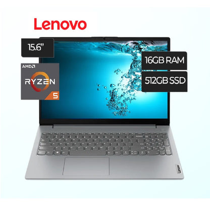LENOVO V15 G4 Procesaro AMD RYZEN 5 7520U SERIE 7000 Pantalla 15.6" FHD 16GB RAM LPDDR5-5500 / 512GB SSD M.2 2242