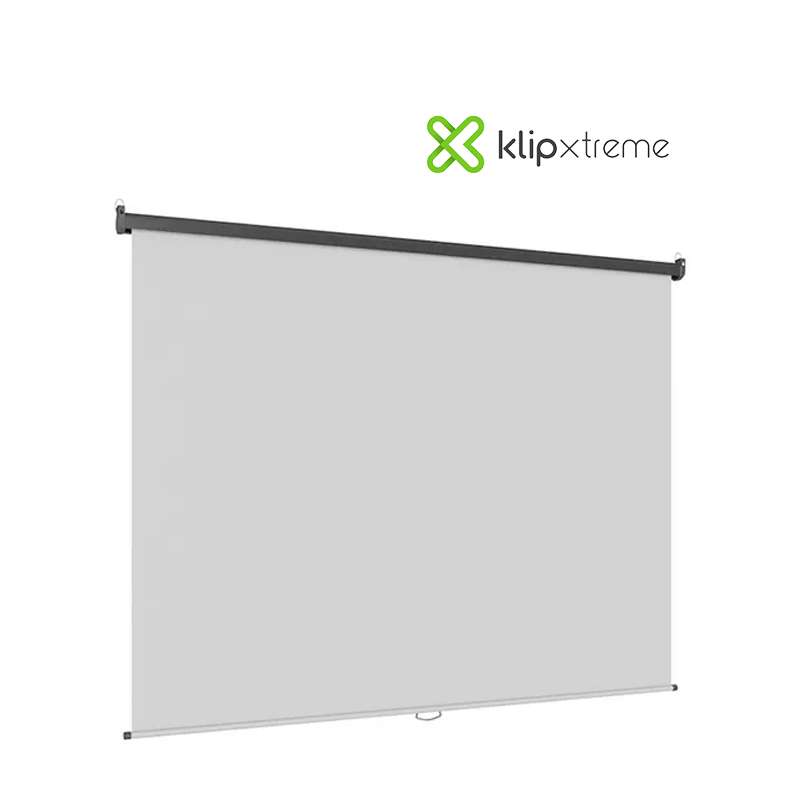 Klip Xtreme KPS-313 - Pantalla de Proyección 100" - Para Techo y Pared