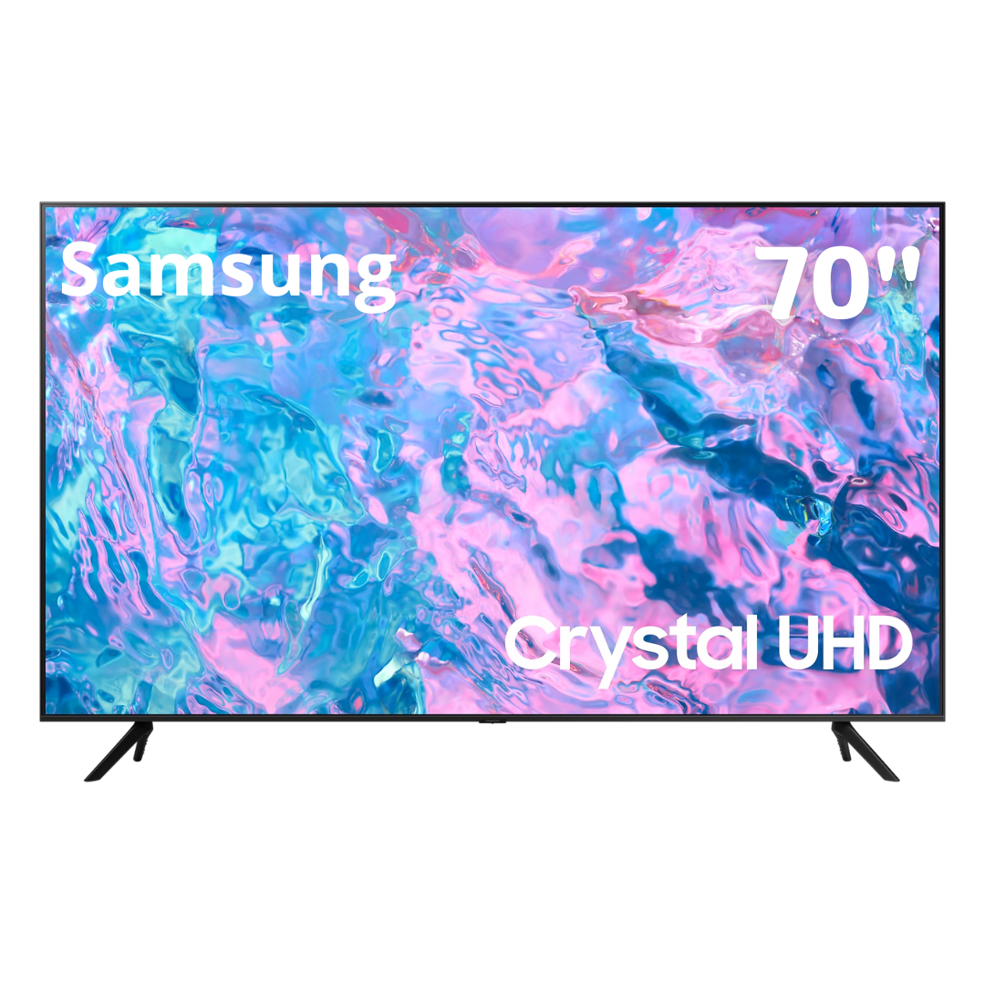 Smart TV Samsung UN70CU7000PXPA de 70", UHD 4K, Pantalla LED, HDR