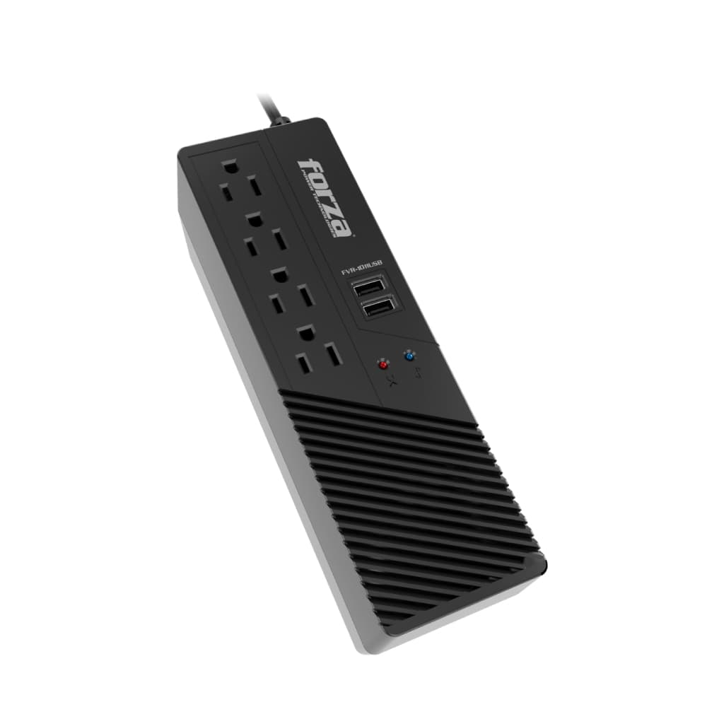 Forza Fvr Series Fvr-1011Usb - Regulador Automático De Voltaje - Ca 115 V