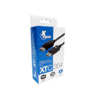 Cable Xtech XTC-354 DisplayPort (Macho a Macho) de Alta Velocidad, 1.8 Metros, Negro