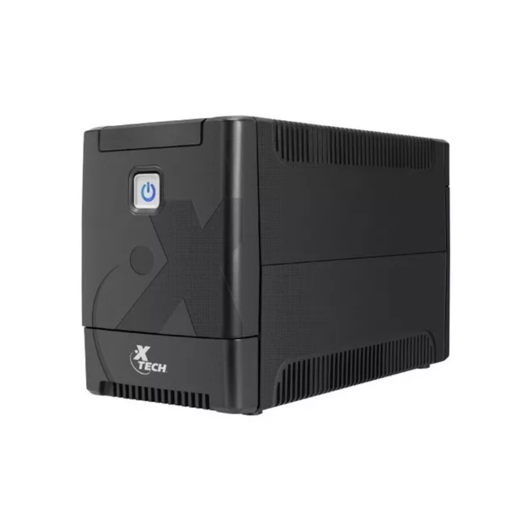 UPS Xtech XTP-751 Line Interactive, 750VA, Respaldo de Batería y Protección para Dispositivos, Negro