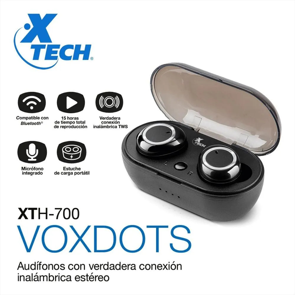 Xtech Voxdots Xth-700 - Auriculares Inalámbricos Con Micro - En Oreja