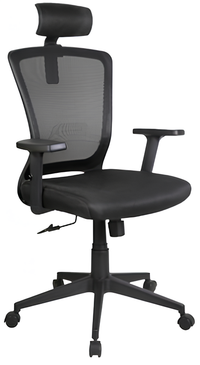 Silla Ejecutiva Xtech XTF-OC414 Ergonómica con Reposabrazos y Respaldo Ajustables, Negro