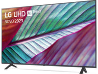 Smart TV LG 65" UHD 4K Serie UR7800 con WebOS y Tecnología AI, Negro