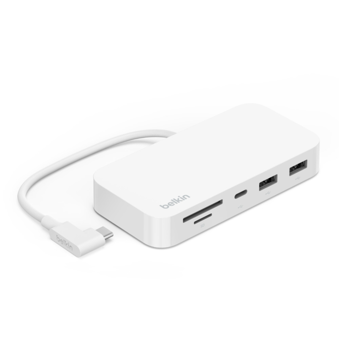 Belkin Connect 6-In-1 Multiport Hub - Estación De Conexión - Usb-C Inc011Ttwh