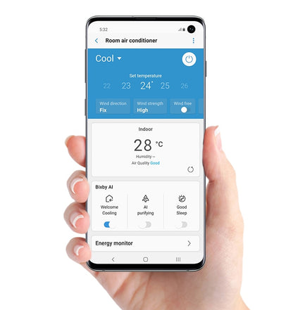 Aire Acondicionado con WindFree™ Samsung 24.000 BTU