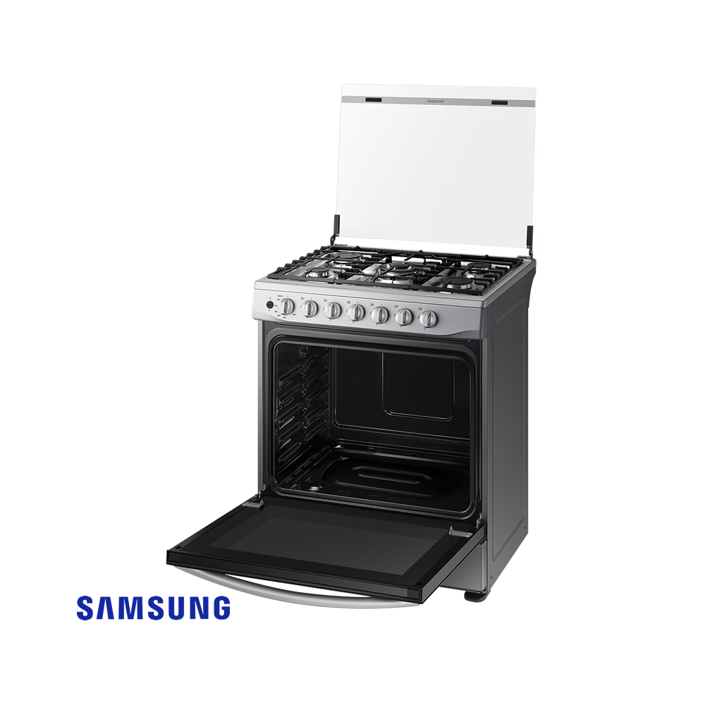 Cocina Samsung NX52T3510LV a Gas de 5 Quemadores, 30", Acero Inoxidable